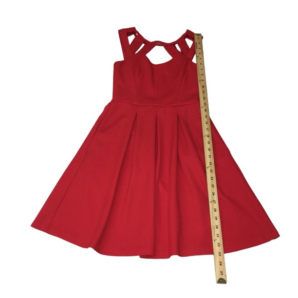 Betsey Johnson Red Cage Top Party Event Dress - Women’s 2 - Picture 6 of 14